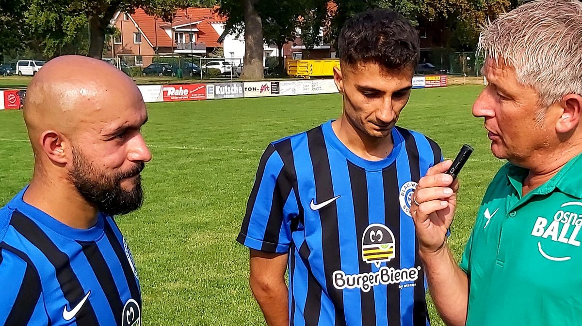  Kreisliga Mitte | Ismail Bajrami & Birman Baghistani im Interview nach dem Sieg in Voxtrup